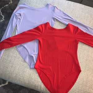 Long sleeve bodysuits